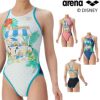 アリーナARENA競泳水着練習用水着レディーストレーニングワンピースオープンバックディズニー“ドナルド・ダック”“ヒューイ・デューイ・ルーイ”タフスーツ競泳練習水着2025年秋冬モデルAS5FWM52L