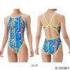 アリーナARENA競泳水着練習用水着レディーストレーニングワンピースオープンバックディズニー“ドナルド・ダック”“ヒューイ・デューイ・ルーイ”タフスーツ競泳練習水着2025年秋冬モデルAS5FWM53L