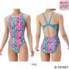 アリーナARENA競泳水着練習用水着ジュニア女子トレーニングワンピースオープンバックディズニー“ドナルド・ダック”“ヒューイ・デューイ・ルーイ”タフスーツ競泳練習水着2025年秋冬モデルAS5FWM53G