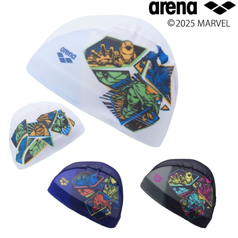 アリーナARENA水泳メッシュキャップ水泳小物2025年秋冬モデルAS5FSC80U