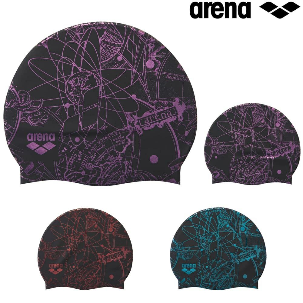 アリーナARENA水泳シリコーンキャップ水泳小物2025年秋冬モデルAS5FSC20U