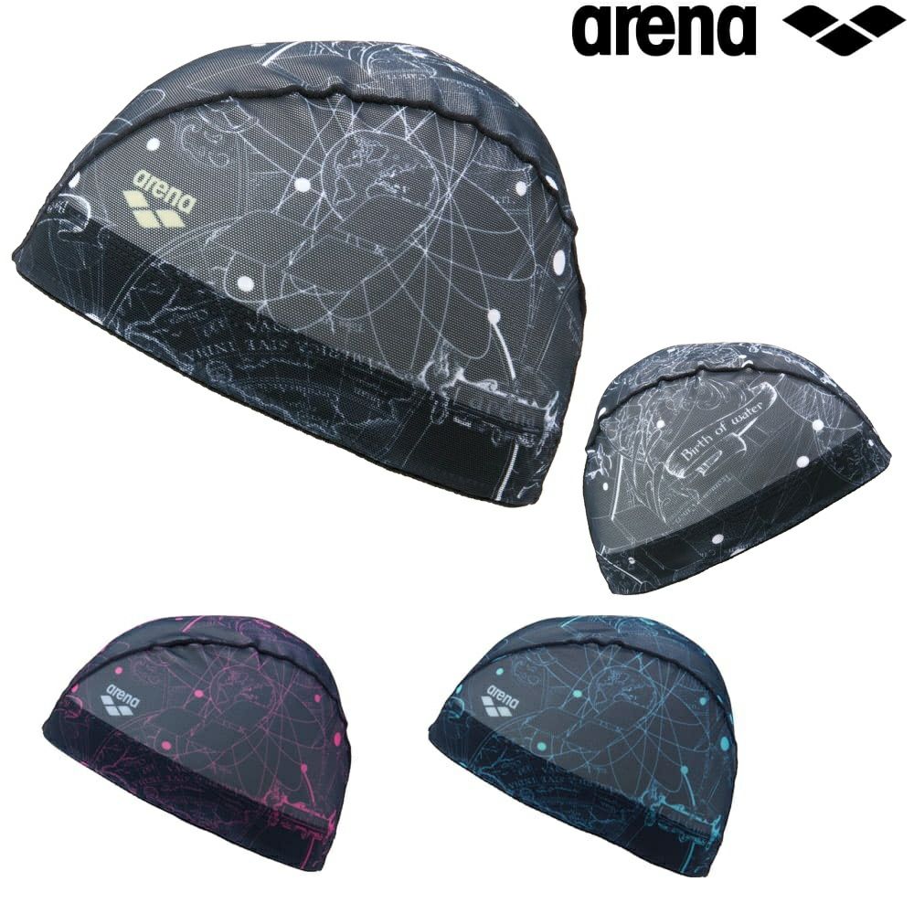 アリーナARENA水泳メッシュキャップ水泳小物2025年秋冬モデルAS5FSC51U