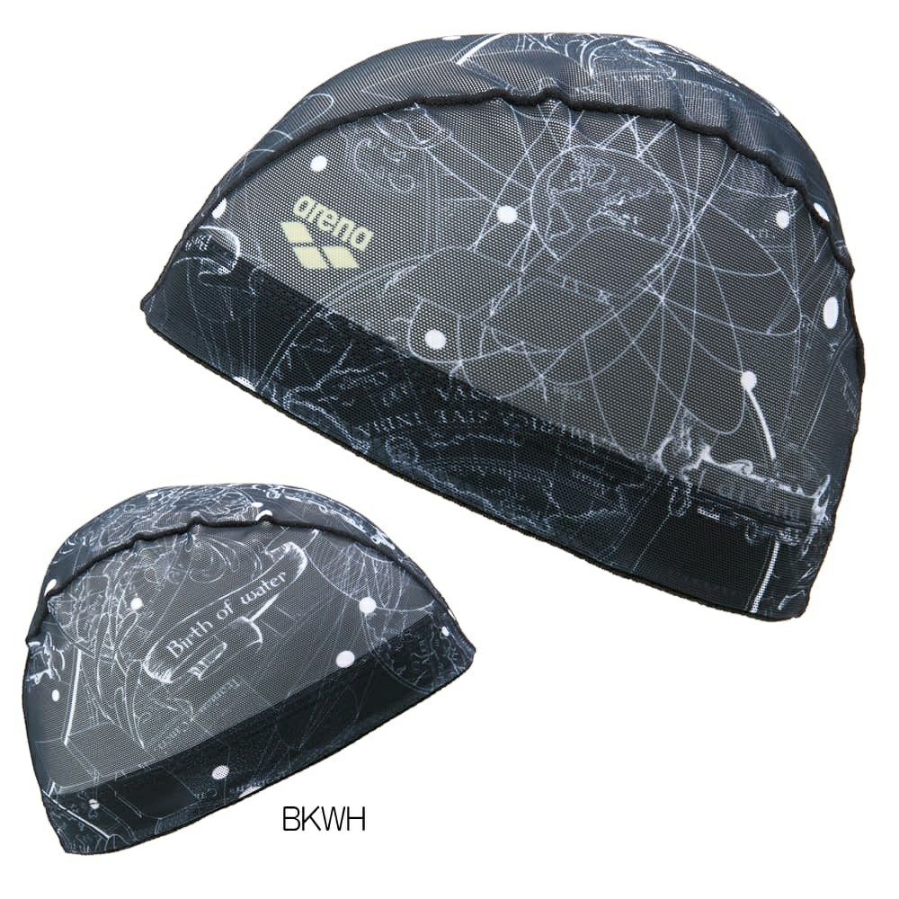 アリーナARENA水泳メッシュキャップ水泳小物2025年秋冬モデルAS5FSC51U