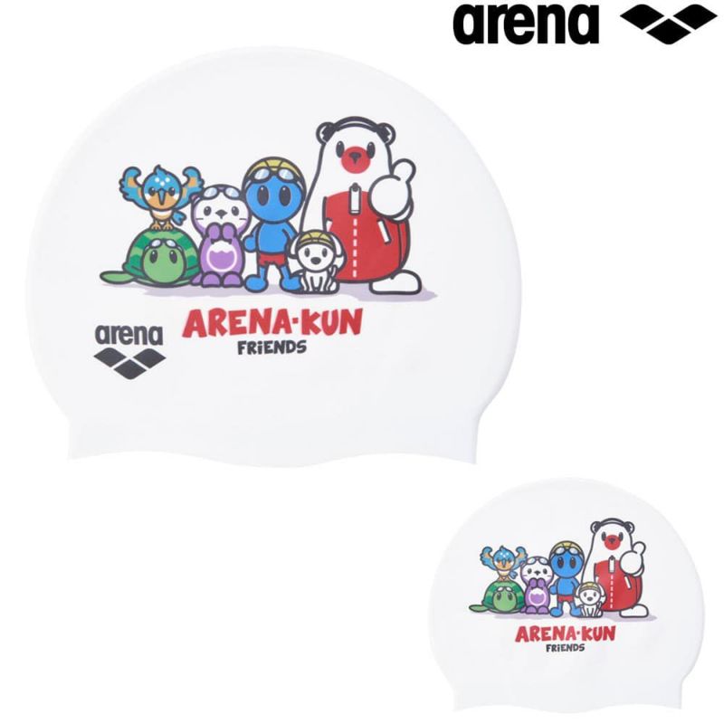 アリーナARENA水泳シリコンキャップ水泳小物2025年秋冬モデルAS5FSCA1U