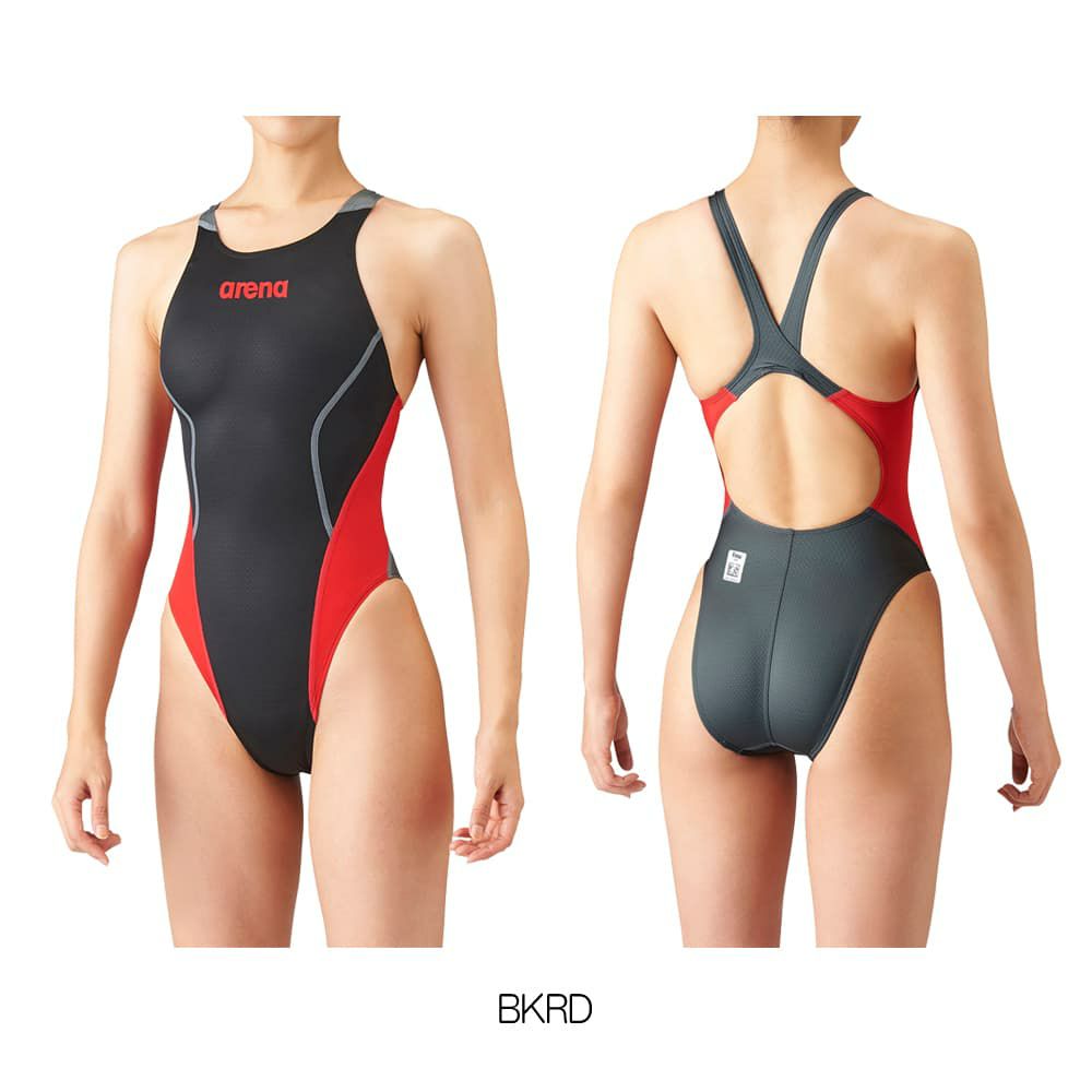 アリーナARENA競泳水着レディースWA承認リミックタイプロウクロスバックAQUAADVANCEDAQUAXTREMEARN-1025WLfinaマークあり