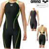 アリーナARENA競泳水着レディースfina承認セイフリーバックスパッツ着やストラップオールインワンAQUARACINGAQUASTRIPE-DARN-2050Wfinaマークあり