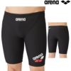 アリーナARENA競泳水着メンズ練習用トレーニングスパッツハーフレッグタフスキンT2E競泳練習水着2024年春夏モデルSAR-4105