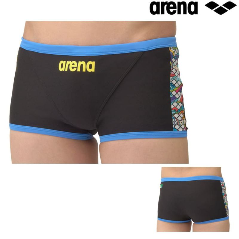 アリーナARENA競泳水着練習用水着メンズトレーニングスパッツショートレッグタフスキンT2E競泳練習水着SAR-4107