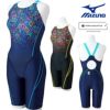 ミズノMIZUNO競泳水着レディースWA承認モデルSTREAMACEハーフスーツマスターズバックオールインワンストリームフィットA2025年春夏モデルN2MGC742finaマークあり