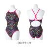 ミズノMIZUNO競泳水着練習用水着レディースエクサースーツミディアムカットEXERSUITSU-FitRiCollection池江璃花子競泳練習水着2025年春夏モデルN2MAC767
