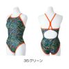 ミズノMIZUNO競泳水着練習用水着レディースエクサースーツミディアムカットEXERSUITSU-FitRiCollection池江璃花子競泳練習水着2025年春夏モデルN2MAC767