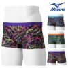 ミズノMIZUNO競泳水着練習用水着メンズエクサースーツショートスパッツEXERSUITSU-FitRiCollection池江璃花子競泳練習水着2025年春夏モデルN2MBC567