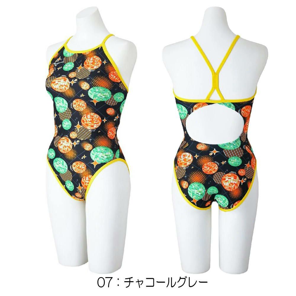 ミズノMIZUNO競泳水着練習用水着レディースエクサースーツミディアムカットEXERSUITSU-FitRiCollection池江璃花子競泳練習水着2025年春夏モデルN2MAC768