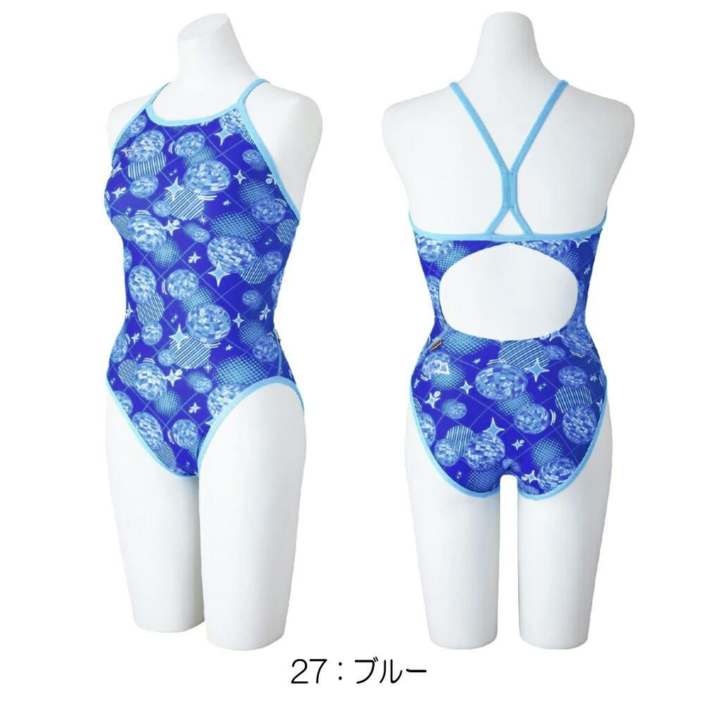 ミズノMIZUNO競泳水着練習用水着レディースエクサースーツミディアムカットEXERSUITSU-FitRiCollection池江璃花子競泳練習水着2025年春夏モデルN2MAC768