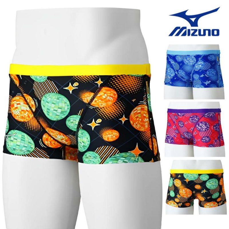 ミズノMIZUNO競泳水着練習用水着メンズエクサースーツショートスパッツEXERSUITSU-FitRiCollection池江璃花子競泳練習水着2025年春夏モデルN2MBC568