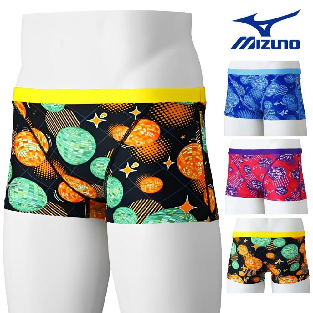 ミズノMIZUNO競泳水着練習用水着メンズエクサースーツショートスパッツEXERSUITSU-FitRiCollection池江璃花子競泳練習水着2025年春夏モデルN2MBC568