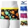 ミズノMIZUNO競泳水着練習用水着メンズエクサースーツショートスパッツEXERSUITSU-FitRiCollection池江璃花子競泳練習水着2025年春夏モデルN2MBC568