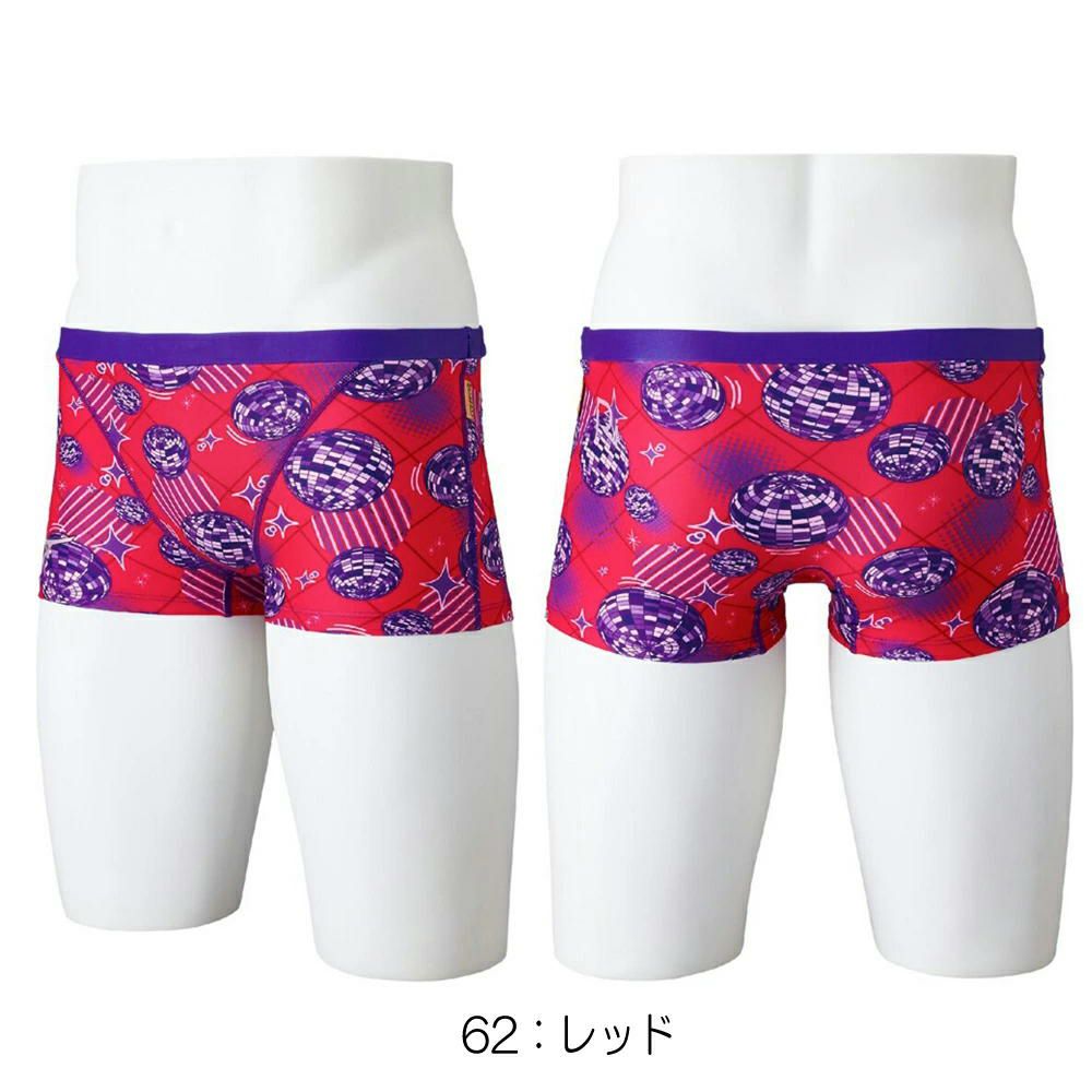 ミズノMIZUNO競泳水着練習用水着メンズエクサースーツショートスパッツEXERSUITSU-FitRiCollection池江璃花子競泳練習水着2025年春夏モデルN2MBC568