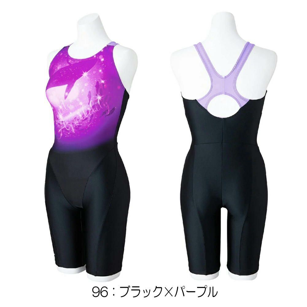 ミズノMIZUNOフィットネス水着レディースSTROKEONEオールインワンパッド付き2025年春夏モデルN2JGC804