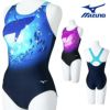 ミズノMIZUNOフィットネス水着レディースSTROKEONEワンピースパッド付き2025年春夏モデルN2JAC804