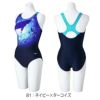 ミズノMIZUNOフィットネス水着レディースSTROKEONEワンピースパッド付き2025年春夏モデルN2JAC804