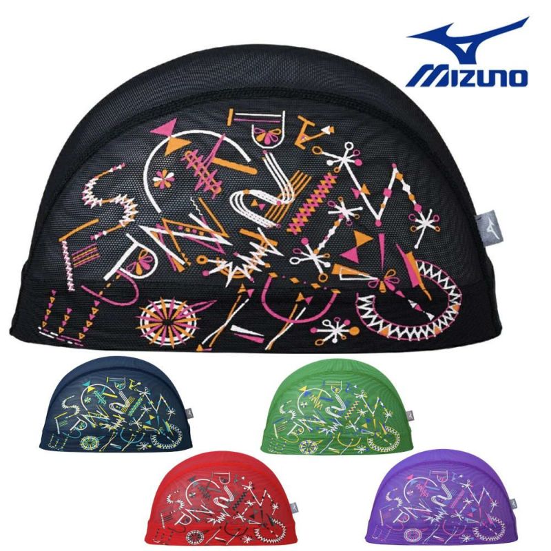 ミズノMIZUNO水泳メッシュキャップスイムキャップ水泳小物2025年春夏モデルN2JWC504