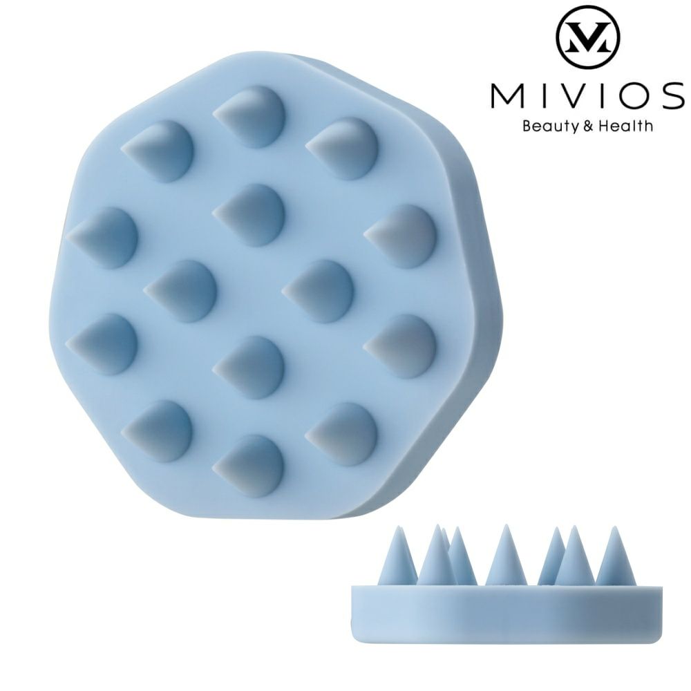 MIVIOSミヴィオスヘッドスパブラシアイスブルーハードマッサージアルインコALINCOフィットネスエクササイズストレッチマッサージMVS200A