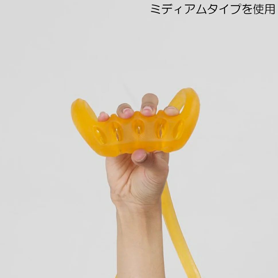 ALINCOアルインコグリップチューブミディアム負荷：6.0kgf相当オレンジフィットネスエクササイズWBF314D