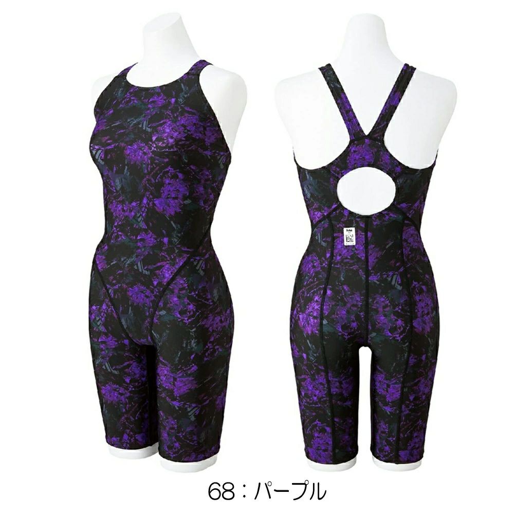 ミズノMIZUNO競泳水着レディースWA承認モデルSTREAMACEハーフスーツマスターズバックオールインワンストリームフィットA2025年春夏モデルN2MGC744finaマークあり