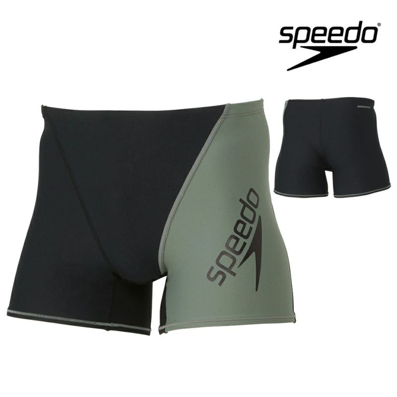 スピードSPEEDO競泳水着メンズ練習用パネルフリージリーターンズハーフボックスENDURANCEECO競泳練習水着ST52303