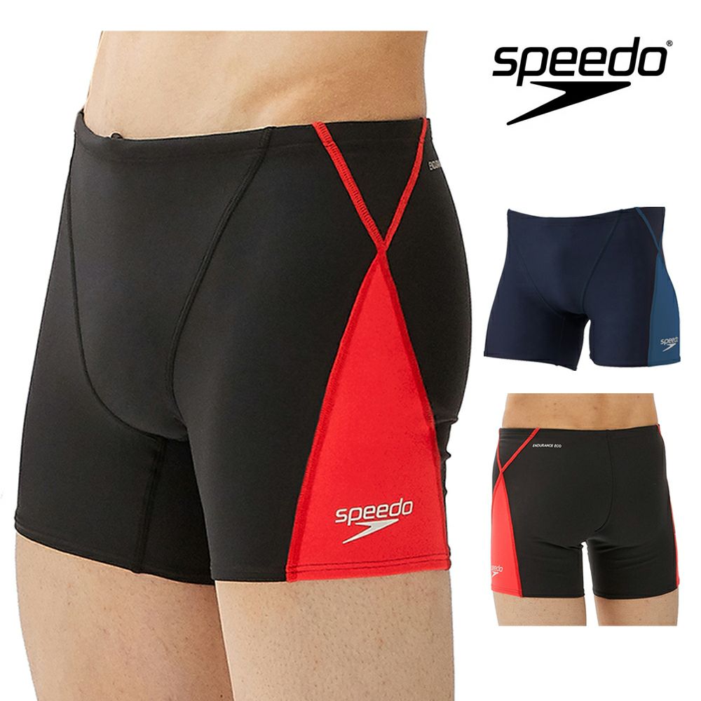 スピードSPEEDO競泳水着練習用水着メンズプッシュアップターンズハーフボックスENDURANCEECO競泳練習水着ST52302
