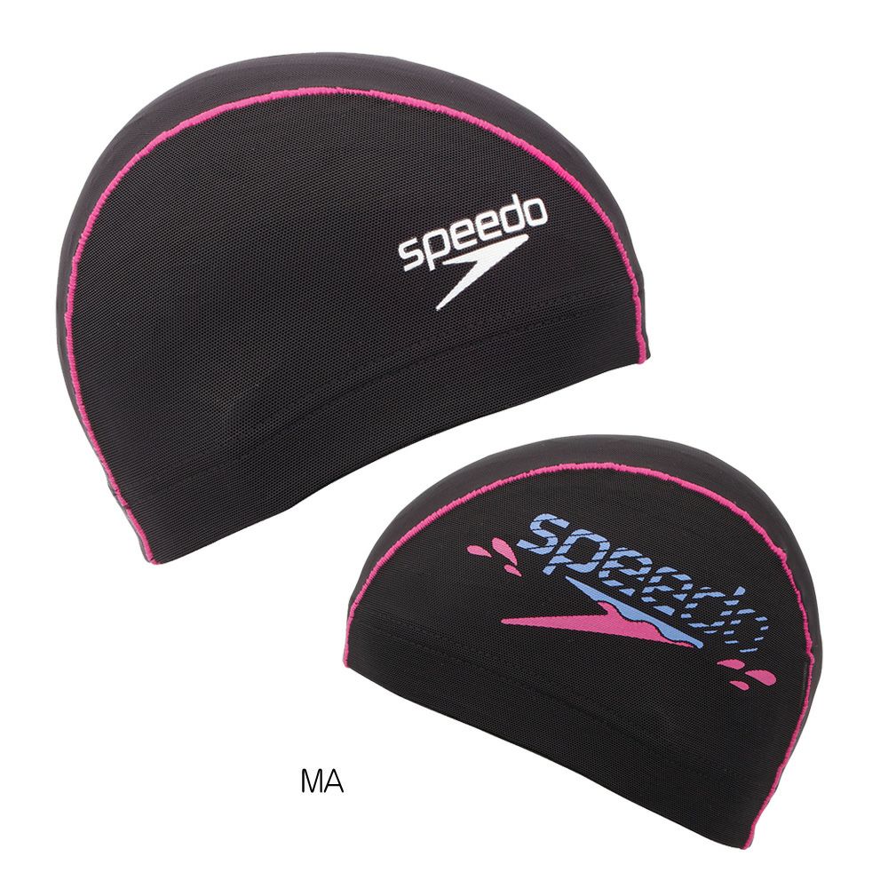 スピードSPEEDO水泳ブーンウェーブメッシュキャップスイムキャップ水泳小物SE12357