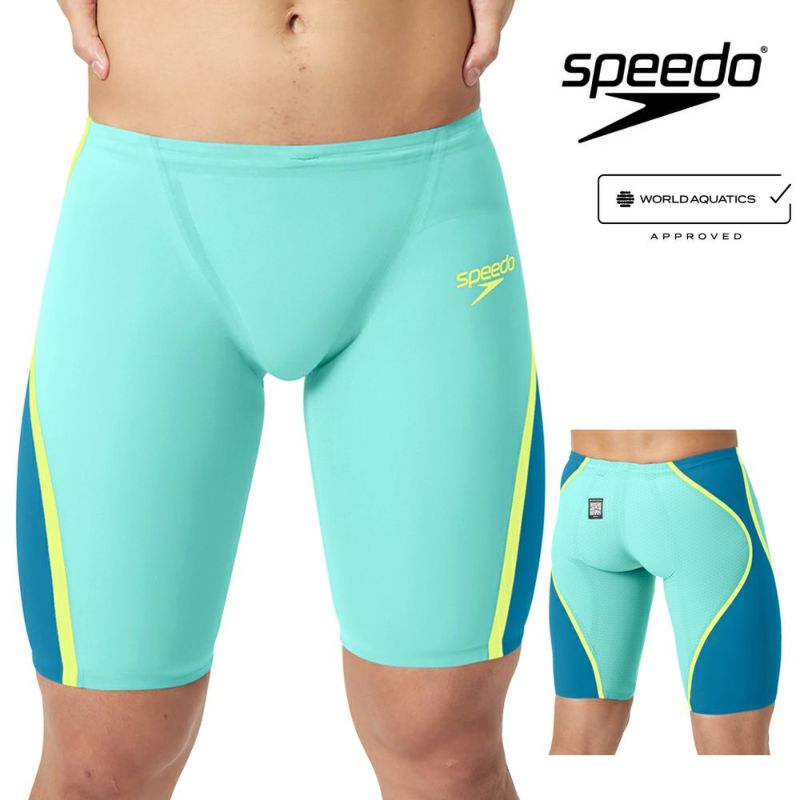 スピードSPEEDO競泳水着メンズFASTSKINLZRPureIntent2.0ファストスキンレーザーピュアインテントジャマーWA承認モデル短距離向き高速水着SC62401Ffinaマークあり