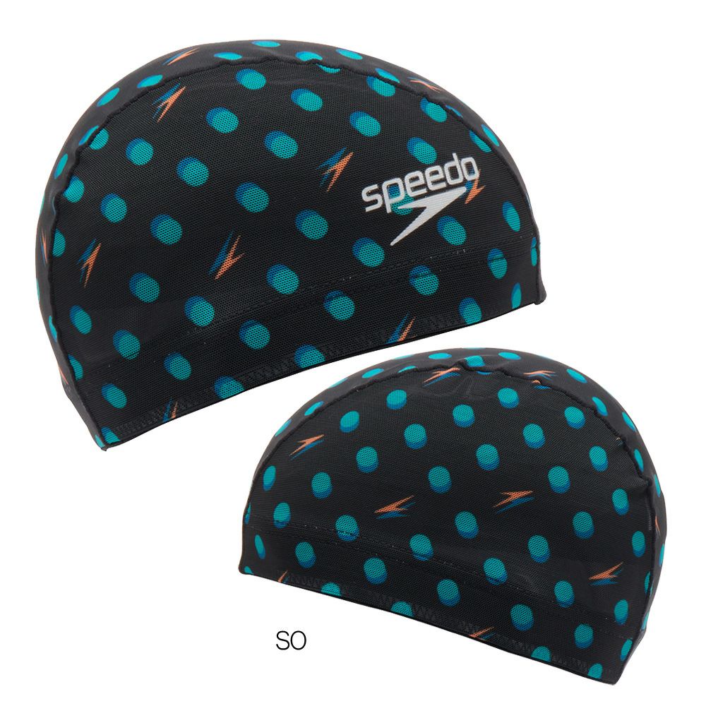 スピードSPEEDO水泳ブーンドッツメッシュキャップスイムキャップ水泳小物2025年春夏モデルSE12505