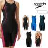 スピードSPEEDO競泳水着レディースWA承認モデルオープンバックニースキンオールインワンFLEXΣχ(フレックスシグマカイ)SCW12301Ffinaマークあり