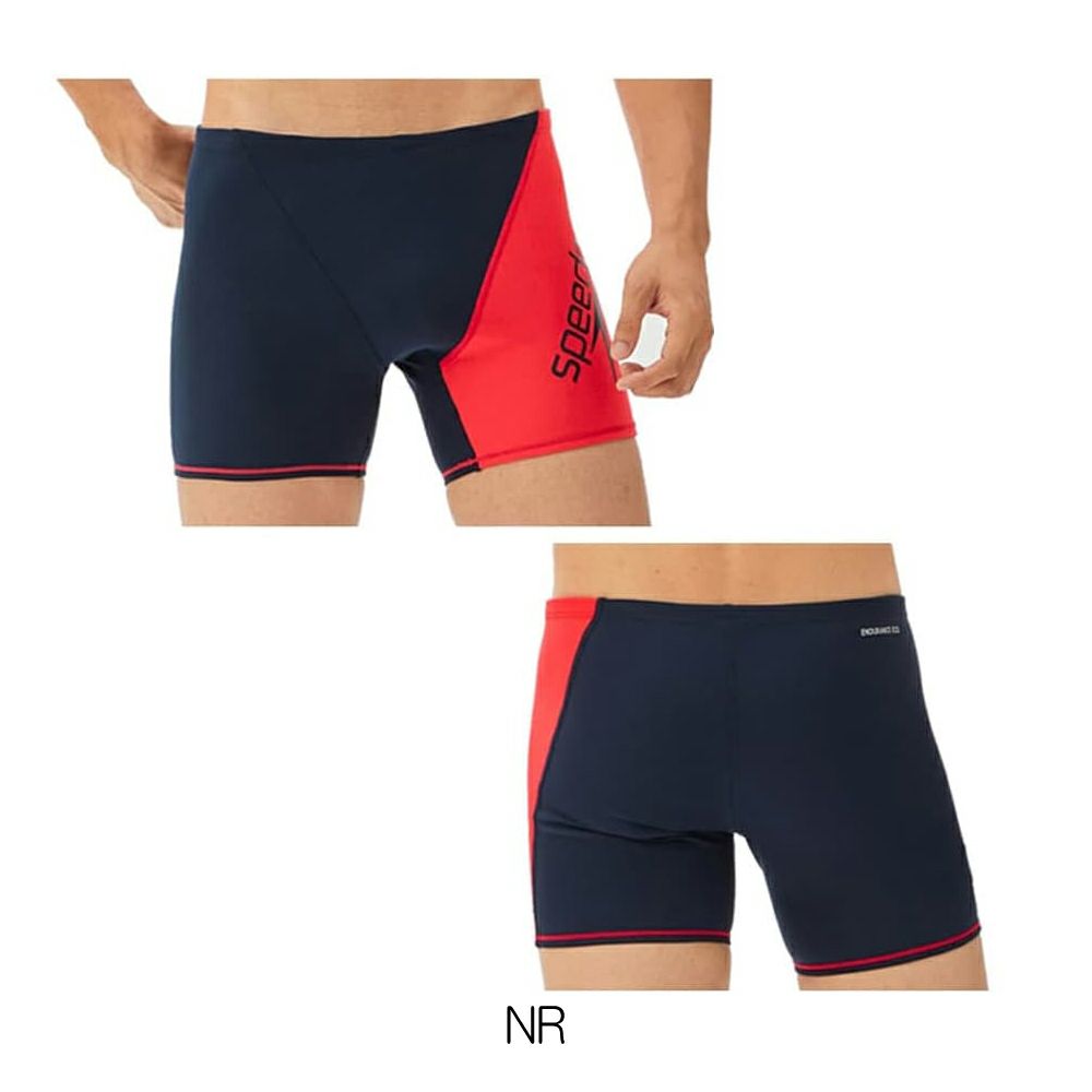 スピードSPEEDO競泳水着メンズ練習用パネルフリージリーターンズハーフボックスENDURANCEECO競泳練習水着ST52303