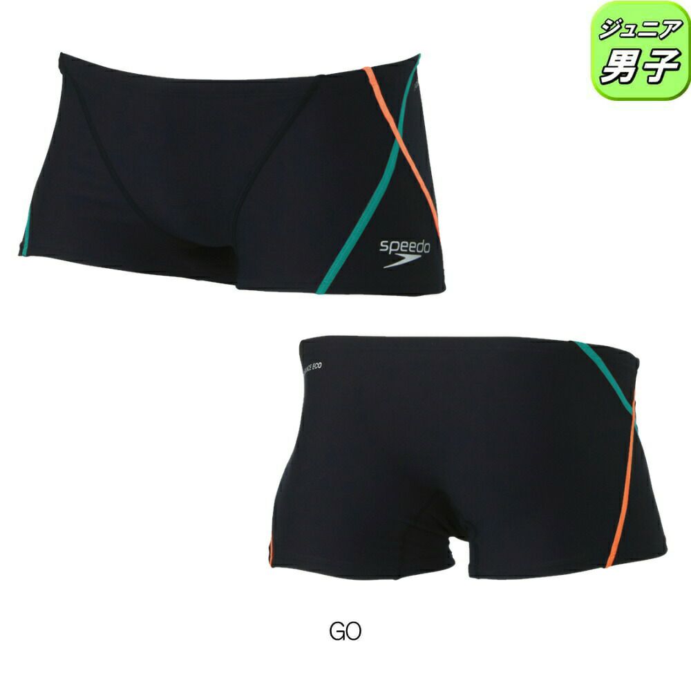 スピードSPEEDO競泳水着ジュニア男子練習用プッシュアップターンズボックスENDURANCEECO競泳練習水着STB52301