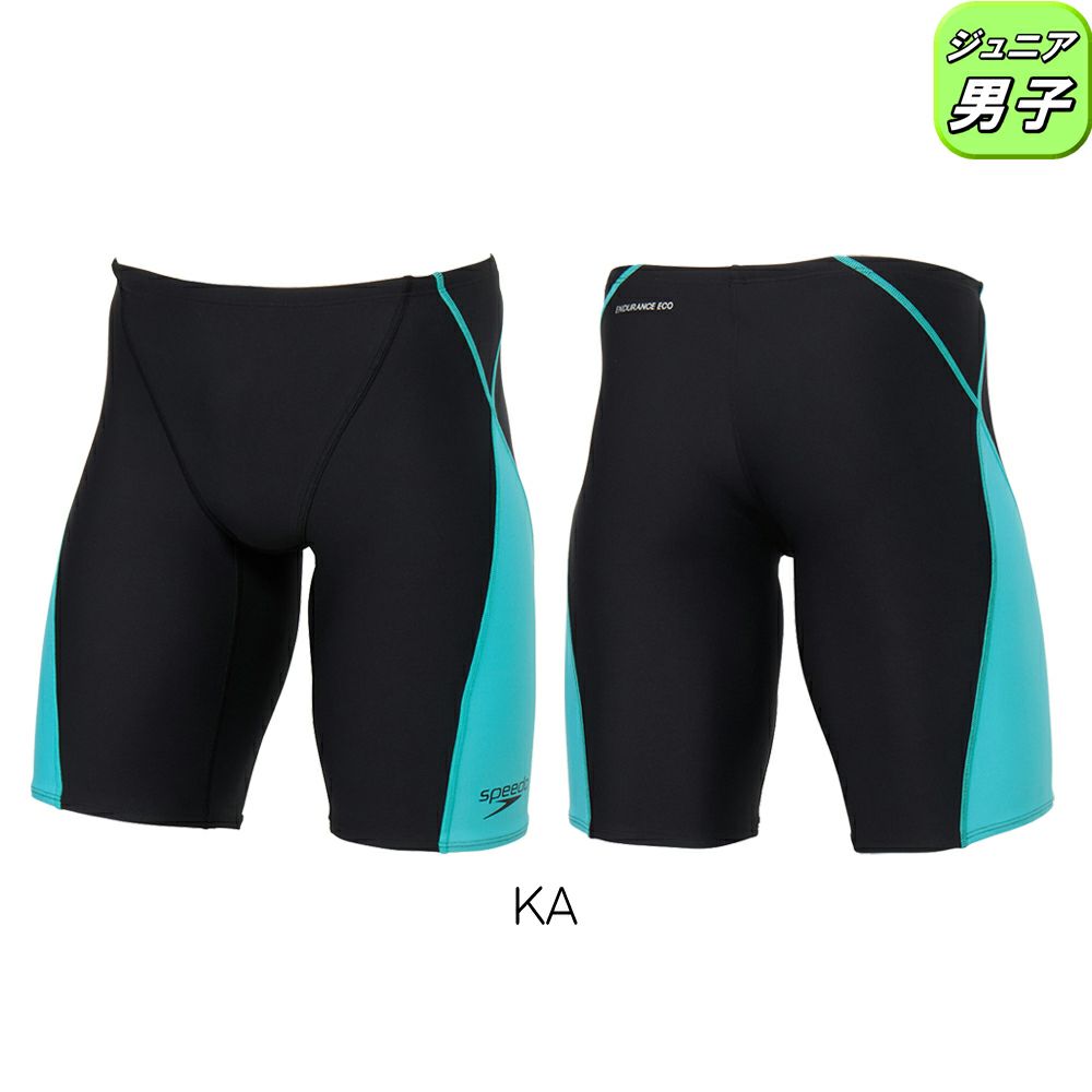 スピードSPEEDO競泳水着ジュニア男子練習用プッシュアップターンズジャマーENDURANCEECO競泳練習水着STB62301