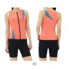 スピードSPEEDOフィットネス水着レディースディアゴナジッププロセパレーツ(差込みパッド付き)HeatherStretchECOSFW32410
