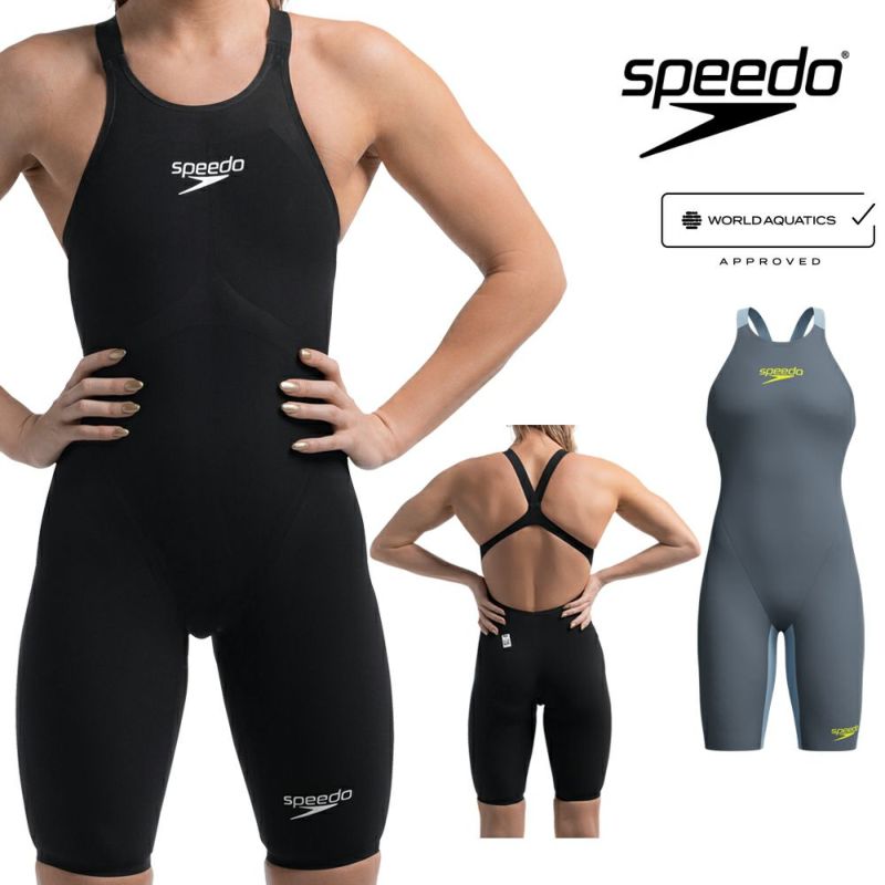 スピードSPEEDO競泳水着レディースFASTSKINLZRPureValor2.0ファストスキンレーザーピュアヴァラーウィメンズオープンバックニースキンWA承認モデル競泳全種目向き高速水着SCW12402Ffinaマークあり