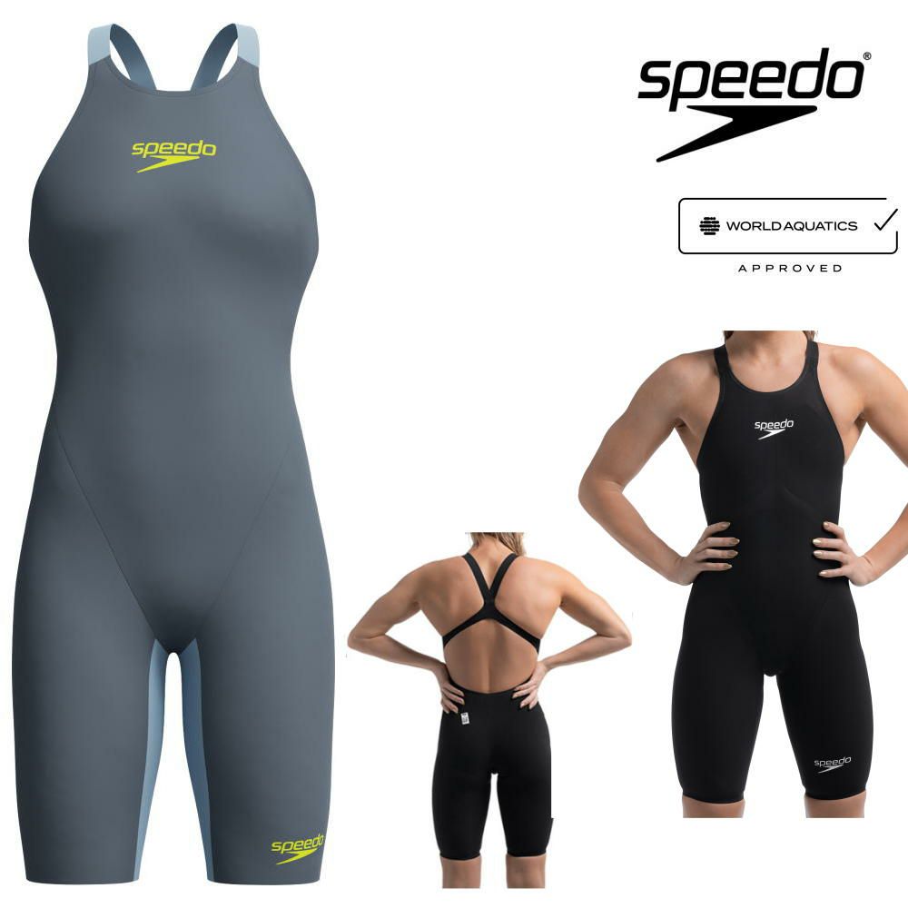 スピードSPEEDO競泳水着レディースFASTSKINLZRPureValor2.0ファストスキンレーザーピュアヴァラーウィメンズオープンバックニースキンWA承認モデル競泳全種目向き高速水着SCW12402Ffinaマークあり