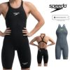 スピードSPEEDO競泳水着レディースFASTSKINLZRPureValor2.0ファストスキンレーザーピュアヴァラーウィメンズオープンバックニースキンWA承認モデル競泳全種目向き高速水着SCW12402Ffinaマークあり