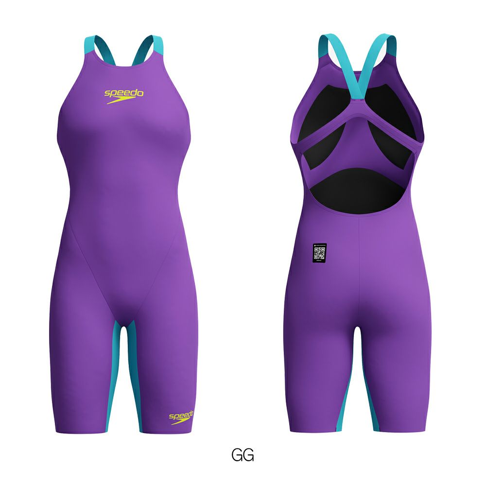 スピードSPEEDO競泳水着レディースFASTSKINLZRPureValor2.0ファストスキンレーザーピュアヴァラーウィメンズオープンバックニースキンWA承認モデル競泳全種目向き高速水着SCW12402Ffinaマークあり