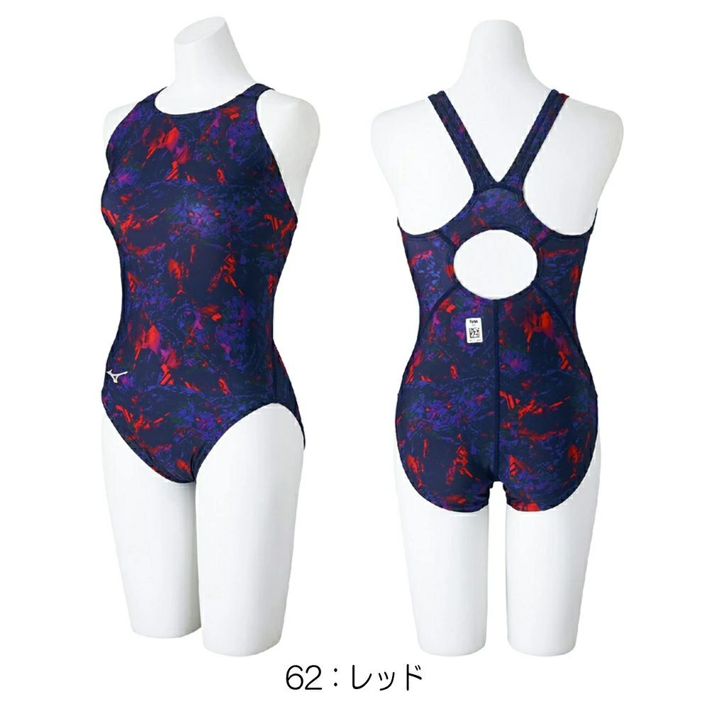 ミズノMIZUNO競泳水着レディースWA承認モデルSTREAMACEローカットストリームフィットA2025年春夏モデルN2MAC744finaマークあり