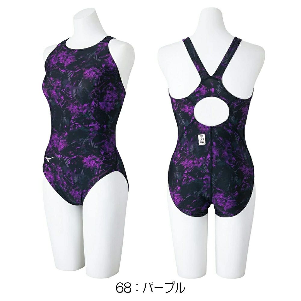 ミズノMIZUNO競泳水着レディースWA承認モデルSTREAMACEローカットストリームフィットA2025年春夏モデルN2MAC744finaマークあり
