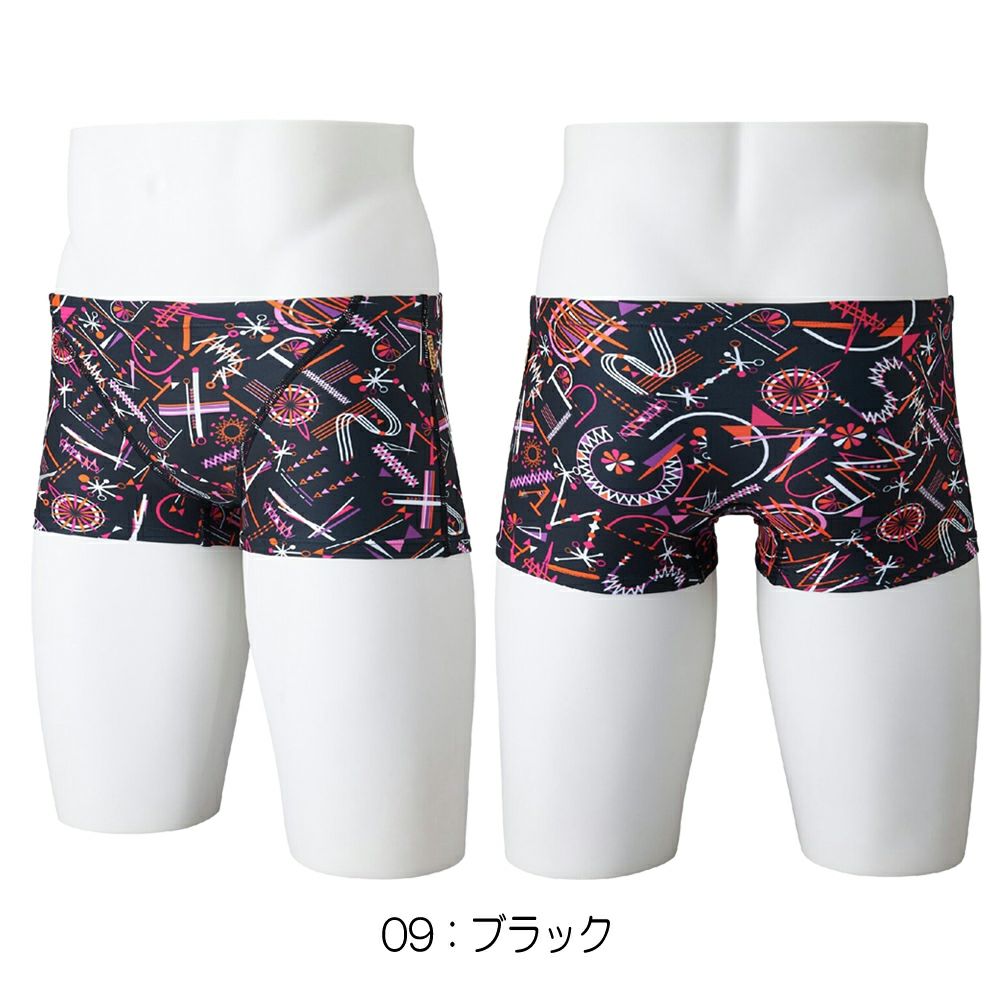 ミズノMIZUNO競泳水着練習用水着メンズエクサースーツショートスパッツEXERSUITSU-Fit競泳練習水着2025年春夏モデルN2MBC585