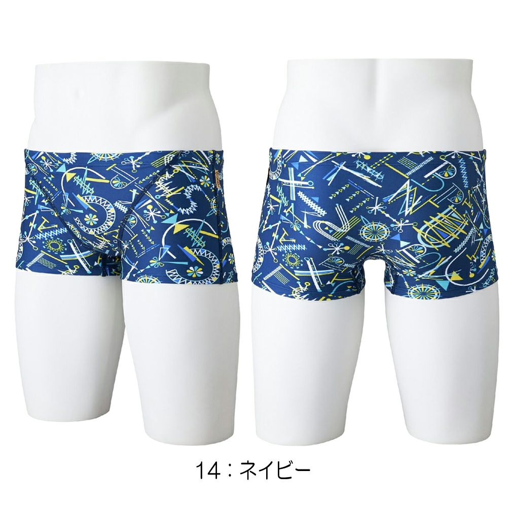 ミズノMIZUNO競泳水着練習用水着メンズエクサースーツショートスパッツEXERSUITSU-Fit競泳練習水着2025年春夏モデルN2MBC585