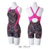 ミズノMIZUNO競泳水着練習用水着レディースエクサースーツミディアムハーフスーツEXERSUITSU-Fit競泳練習水着2025年春夏モデルN2MGC786