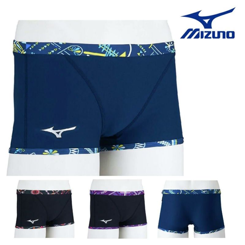 ミズノMIZUNO競泳水着練習用水着メンズエクサースーツショートスパッツEXERSUITSU-Fit競泳練習水着2025年春夏モデルN2MBC587