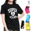クラップCLAPスーパークラップティーレディーススポーツアパレルトレーニングフィットネス女性CTS25041